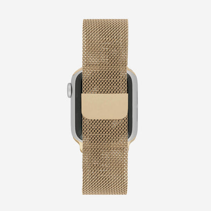 Milanese Loop Apple Watch Band - Vintage Gold