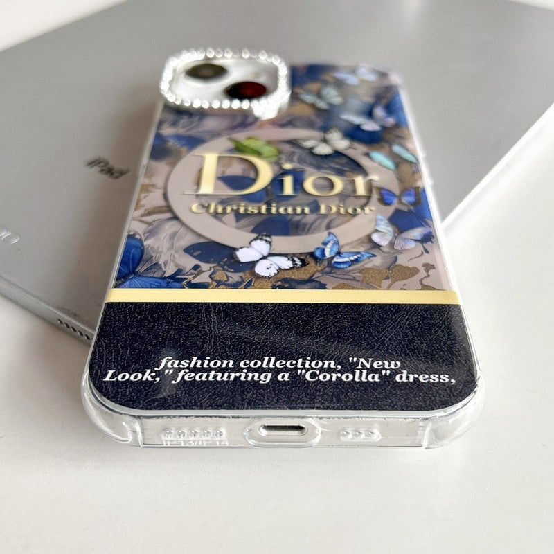Muoti kristalli iPhone-kuori