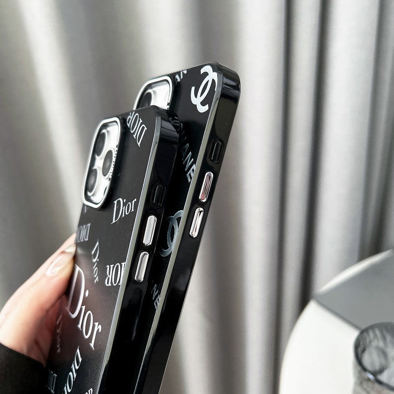Divatos fekete iPhone tok