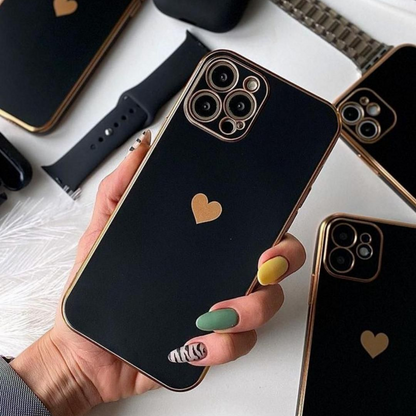 Coque iPhone à couverture complète Love Heart