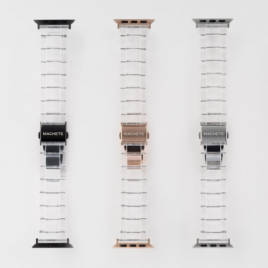 Pasek do Apple Watch w kolorze neonowego różu