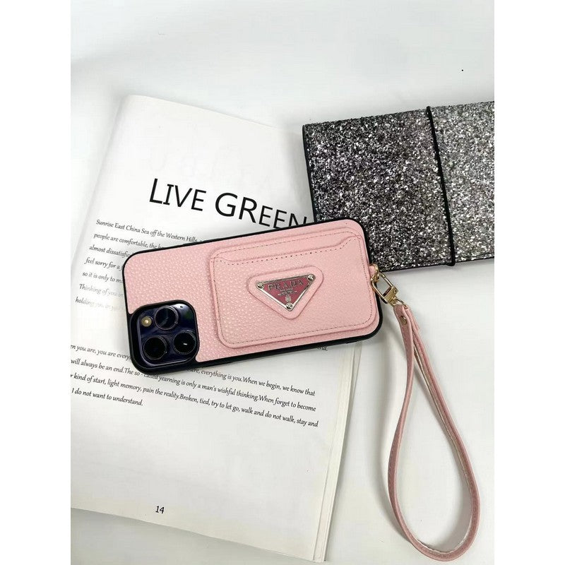 Luksusowe etui na karty w czterech kolorach do iPhone'a