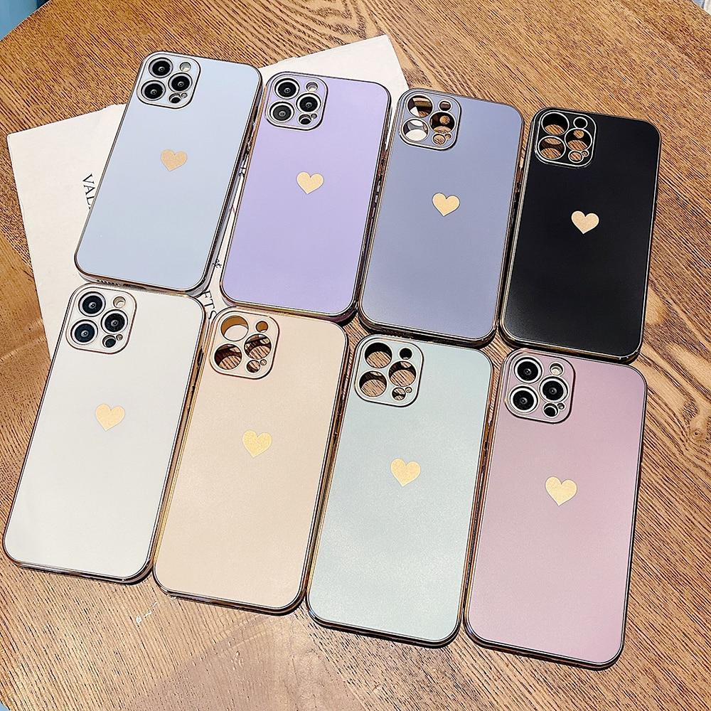 Coque iPhone à couverture complète Love Heart