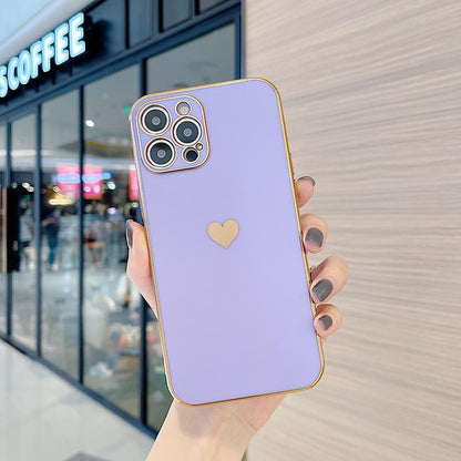 Coque iPhone à couverture complète Love Heart