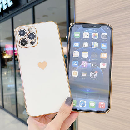 Coque iPhone à couverture complète Love Heart