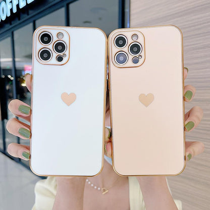 Coque iPhone à couverture complète Love Heart