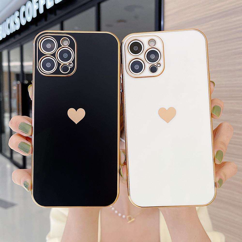 Coque iPhone à couverture complète Love Heart