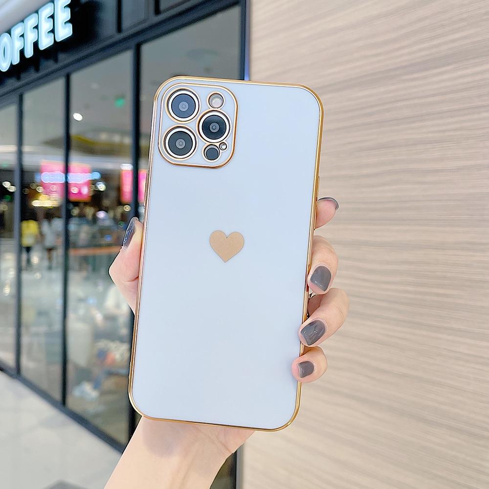 Coque iPhone à couverture complète Love Heart