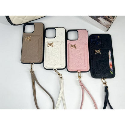 حقيبة بطاقات فاخرة بأربعة ألوان لهاتف iPhone
