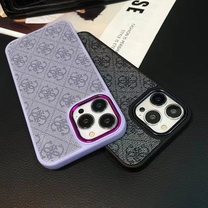 Custodia viola di lusso per iPhone-MD231025