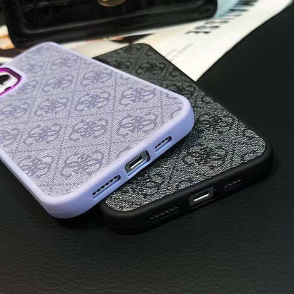 Custodia viola di lusso per iPhone-MD231025
