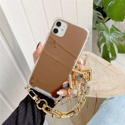 Cadena de espejo fashionista Funda y vinilo para iPhone