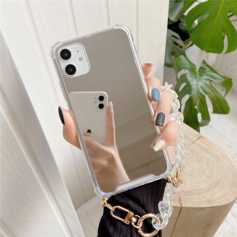 Cadena de espejo fashionista Funda y vinilo para iPhone