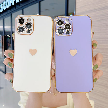 Coque iPhone à couverture complète Love Heart